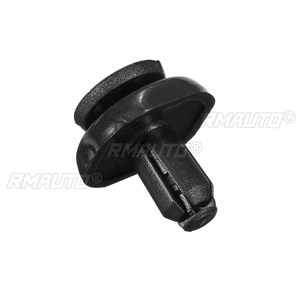 20 piezas de clips negros de 7 mm para la cubierta del radiador del motor para Toyota Avensis 2003-2008 5325920030/53259-20030 - Product Image 4