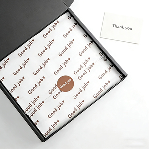 Papier d'emballage personnalisé de haute qualité, papier de soie blanc personnalisé avec votre propre logo, papier de soie d'emballage - Product Image 2