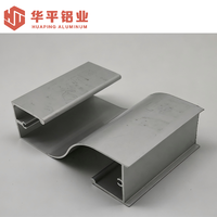 Profilé d'extrusion en aluminium avec finition de surface personnalisée, électrophorèse effet bois pour la fabrication de composants décoratifs