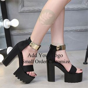 Chaussures à talons hauts pour femmes, escarpins à boucle, chaussures pour femmes, chaussures à plateforme, chaussures tendance, chaussures Barbie, escarpins à bout carré, escarpins à bout épais - Product Image 1