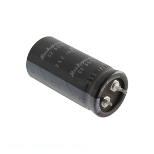 Condensador Original de Aluminio de 50uF, 6800uF, 20%, 50V, Tipo SNAP TH, con Orificio Pasante 50USC6800MEFCSN22X45 - Product Image 1