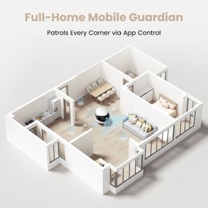 AI Pet <span class=keywords><strong>Robot</strong></span> Smart Remote Control Jouet <span class=keywords><strong>pour</strong></span> Chats Chiens Mini Caméra d'Observation <span class=keywords><strong>pour</strong></span> Animaux de Compagnie - Product Image 6