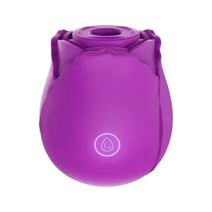 Rose Vibrator Voor Vrouwen Groothandel Custom Logo Clitoralis Stimulator Zuigen Volwassen Speelgoed Rose Zuigen Vibrator