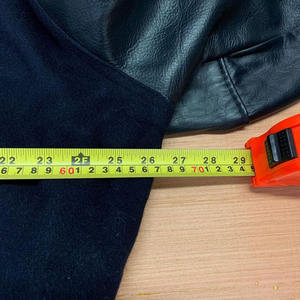 แจ็คเก็ตวิทยาลัยหนังแท้ออกแบบได้ตามต้องการเสื้อแจ็กเก็ตเลตเตอร์แมนปักโลโก้ - Product Image 5