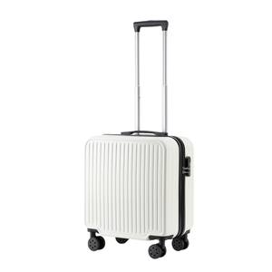 Maleta Personalizada para Estudiantes, Color Blanco Marfil, 20 Pulgadas, Ligera, con Ruedas Universales Silenciosas, Bolsillo con Cierre, para Viajes de Negocios - Product Image 4