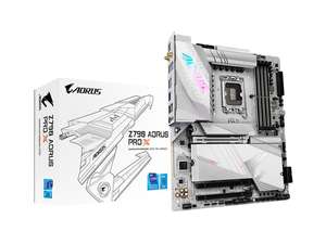 Carte mère <span class=keywords><strong>GIGABYTE</strong></span> Z790 <span class=keywords><strong>AORUS</strong></span> PRO X LGA 1700 ATX avec DDR5, <span class=keywords><strong>5</strong></span>* M.2, PCIe <span class=keywords><strong>5</strong></span>.0, USB 3.2 Type-C, Wi-Fi 7, 5GbE LAN, Q-Flash Plus - Product Image 2