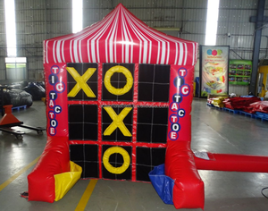 Jeu de <span class=keywords><strong>Tic</strong></span> <span class=keywords><strong>Tac</strong></span> Toe Gonflable Interactif à 4 Points pour Fête de Carnaval - Product Image 6