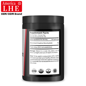 Private Label <b>Creatine</b> <b>Monohydrate</b> Powder Muscle Gain Sport Nutrition 300g <b>Creatine</b> <b>Monohydrate</b> Powder for Adults - Product Image 6
