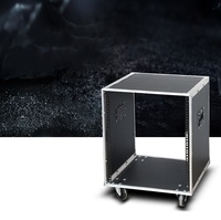 Armoire audio pour microphone 12U, armoire d'amplificateur de puissance, rack d'équipement mobile