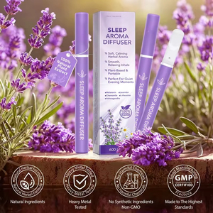 SEFUDUN Herbal Extracts <strong>Diffuser</strong> Pen Sleep Aroma Ashwagandha Calm Relax Sleep Support <strong>Melatonin</strong> Lavender &amp; Chamomile Inhaler - Product Image 5