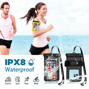 Thời trang mới màn hình cảm ứng điện thoại di động điện thoại thông minh pouch ipx8 điện thoại không thấm nước trường hợp với armband - Product Image 4