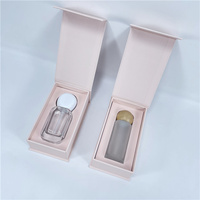 Boîte d'emballage de parfum en verre de parfum 100ML avec des bouteilles de pulvérisateur ODM recyclable