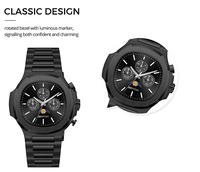 Montres personnalisées Odm Oem, vente chaude, multifonctions, personnalisées, mode, acier inoxydable pour hommes