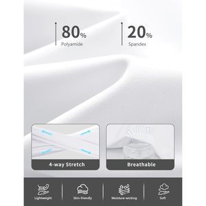 Camiseta Deportiva sin Mangas para Mujer, Cuello en V, Estilo Racerback, Ajustada, para Yoga, Running, Absorbe el Sudor, Transpirable, de Secado Rápido - Product Image 5