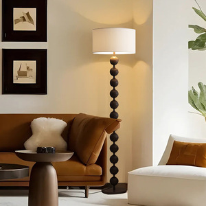 Lámpara de Pie de Estilo Medieval Francés Wabi-Sabi para la Sala de Estar, Nueva Lámpara de Mesa de Ambiente Retro Estilo Chino-Americano para el Dormitorio - Product Image 2