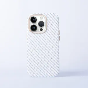 DL批发豪华碳纤维相机镜头全保护手机外壳硬电话基金适用于iPhone 15 14 13 12 Pro