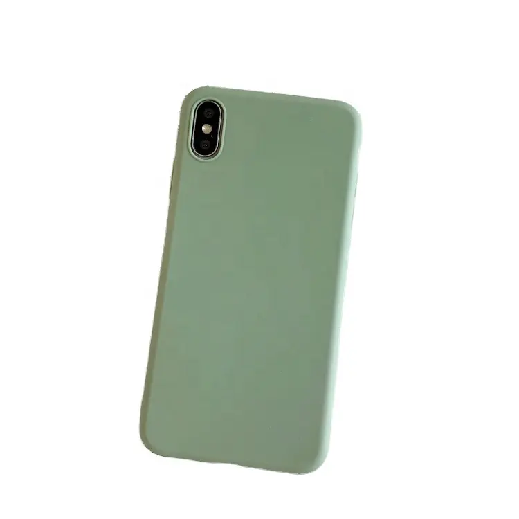 High Quality Candy Colorful Silicone Tpu Phone Case For Iphone 6 6s 7 8 Plus X XR XS Max Case
