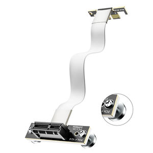 JEYI PCIe 3.0 X1เป็น Gen4 90 ° อะแดปเตอร์แม่เหล็ก-สำหรับ WiFi/<span class=keywords><strong>M</strong></span>.2/การ์ด USB | สั่งซื้อจำนวนมากอะแดปเตอร์มุมขวา PCIe ต่ำ - Product Image 1