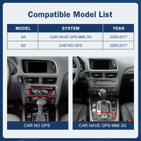 Road Top 12,3 pulgadas coche reproductor Multimedia navegación GPS Android Auto inalámbrico CarPlay Linux pantalla táctil para Audi Q5 2009-2017