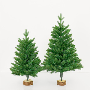<span class=keywords><strong>Mini</strong></span> <span class=keywords><strong>sapin</strong></span> Noble Fir parfait pour la décoration de la maison/de fêtes, arbres de Noël : pré-décorés avec des lumières, des ornements et des nœuds - Product Image 4