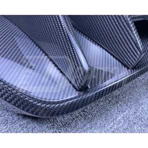 Difusor de parachoques trasero de fibra de carbono seco agresivo para Audi R8 Gen2 2016-2019 - Product Image 3