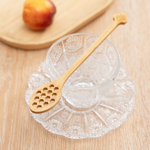 Cuillère à mélanger le miel <span class=keywords><strong>en</strong></span> bois avec logo personnalisé cuillères à café au citron créatives - Product Image 3