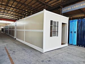 20FT สำเร็จรูปพับเก็บได้ภาชนะบ้านทันสมัยพับได้