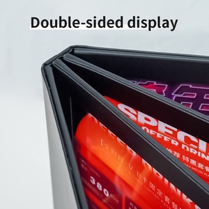 Cao cấp tùy chỉnh A4 LED có thể sạc lại thứ tự và trà cuốn sách menu sáng tạo Loose-Leaf thiết kế cho KTV nhà hàng và Bar - Product Image 3