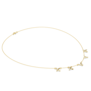 Collar con Placa de Nombre Personalizada con Diamantes Baguette, Joyería de Lujo con Colgante Brillante para Mujer, Disponible para Regalo - Product Image 1