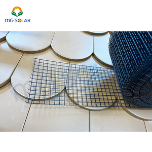 Năng lượng mặt trời <span class=keywords><strong>PV</strong></span> tấm lưới bảo vệ Kit năng lượng mặt trời Kệ hệ thống PVC-bọc thép chống chim Net hệ thống - Product Image 2