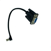 Cable Adaptador de 0.25m con Conector DB9 Hembra a Micro-USB Hembra, con Cubierta de PVC y Blindaje Trenzado para Cámaras y Computadoras