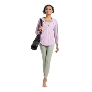Chemises de protection solaire UPF 50 pour femmes, sweat-shirts à capuche à séchage rapide, manches longues, avec poches, pour la randonnée et les activités de plein air - Product Image 6