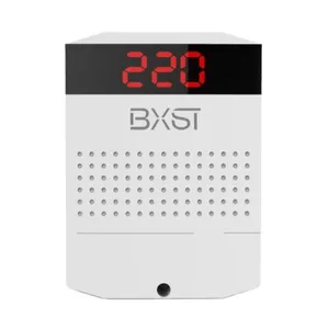 Protetor de voltagem de fiação automática bxst, com display digital led, protetor de voltagem de geladeira