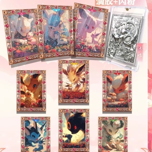 Lot <span class=keywords><strong>de</strong></span> 50 paquets complets <span class=keywords><strong>de</strong></span> cartes émaillées créatives Pokémon Hall, 252 styles, 63*88MM, collection anime, boîte mystère, jeu <span class=keywords><strong>de</strong></span> table - Product Image 4