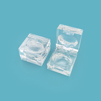 Coque vide pour fard à paupières, nouvel arrivage, fard à paupières Transparent, compacte, contenant de poudre, maquillage, emballage cosmétique