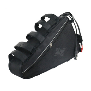 Suministro Directo de Fábrica de Batería de Litio Triangular de Gran Capacidad de 52V 72V para Bicicletas Eléctricas, Personalizable - Product Image 1