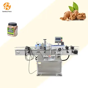 Multifunctional Spice Labeling Machine Manual For Plastic Bottle Bopp Labelling Table Top Labeling Machines
