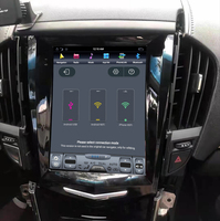 Lecteur d'autoradio à écran Carplay 10.5 "avec navigation GPS Auto Radio Vidéo Stéréo pour Cadillac Escalade ATS CTS SRX 2013-2019