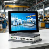 PC Industriale Fanless da 10.1 Pollici, Box PC Embedded per Edge Computing, Panel PC Industriale Touch