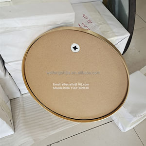 <span class=keywords><strong>Espejo</strong></span> circular con marco de aluminio <span class=keywords><strong>dorado</strong></span>, 30-120 <span class=keywords><strong>CM</strong></span>, decoración de pared de tocador, diámetro 40 50 60 70 <span class=keywords><strong>80</strong></span> 90 100 110 120 <span class=keywords><strong>CM</strong></span>, <span class=keywords><strong>espejo</strong></span> de tocador elegante - Product Image 2