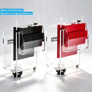 Caja de Agua Acrílica Profesional para Acuarios de Agua Dulce, Accesorios para Peceras, Caja de Desbordamiento con Sifón - Product Image 1