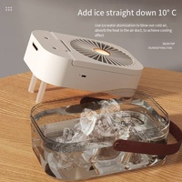 Humidificateur Spray Petit ventilateur Petit portable maison calme chambre bureau pour femmes enceintes et nourrissons humidification de l'air refroidissement
