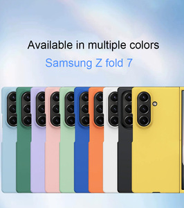 Funda Magnética para <span class=keywords><strong>Samsung</strong></span> <span class=keywords><strong>Galaxy</strong></span> Z Flip Fold 7, Agradable al Tacto, Ultra Delgada, con Agarre Suave - Product Image 2