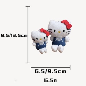 Kawali H <span class=keywords><strong>Kitty</strong></span> Đồ Chơi Sang Trọng Keychain Túi Mặt Dây Chuyền Ba Lô Trang Trí Phim Hoạt Hình Dễ Thương Cô Gái Món Quà Trang Trí Phòng Búp Bê Sang Trọng Đồ Chơi - Product Image 4