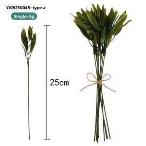 Decorazione di composizione floreale per eventi nuziali di eucalipto artificiale per san valentino - Product Image 6