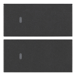 Two Half Keys 2M Neutral Custom Grey 4.4 Length 0.6 Height Push <b>Button</b> Switches - Product Image 1