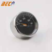 25mm Mini Pressure Gauge 300psi for Pcp Pump Diving Oxygen Cylinder Air Soft
