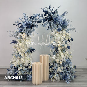Arco de Flores Artificiales de Seda Hecho a Mano - Venta al por Mayor de Fábrica, Color Personalizable para Bodas, San Valentín, Pascua, Navidad - Product Image 2