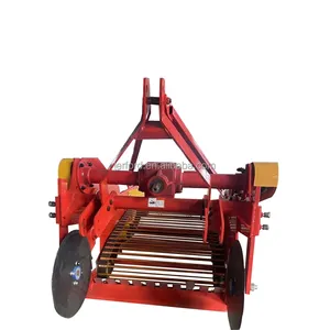 Granja comercial de venta caliente usando máquina para cosechar yuca para vender