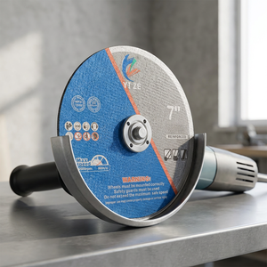 <span class=keywords><strong>Disco</strong></span> de Corte de 180 mm (7 Pulgadas) para Metal - <span class=keywords><strong>Disco</strong></span> de Corte Resistente para Acero y Acero Inoxidable - Product Image 1